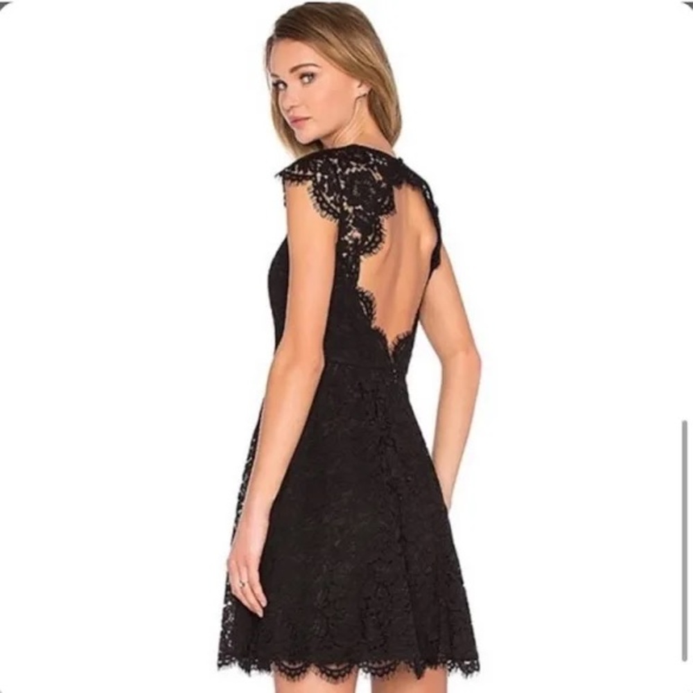 Kate Spade Black Lace Dress - Picture 2 of 7